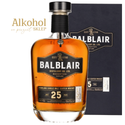WHISKY BALBLAIR 25YO 0.7L + OPAKOWANIE