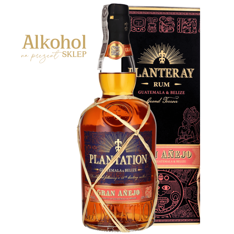 RUM PLANTERAY GRAN ANEJO 0.7L + OPAKOWANIE