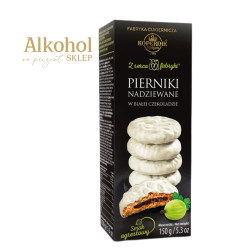 PIERNIKI NADZIEWANE AGRESTEM W BIAŁEJ CZEKOLADZIE 150g