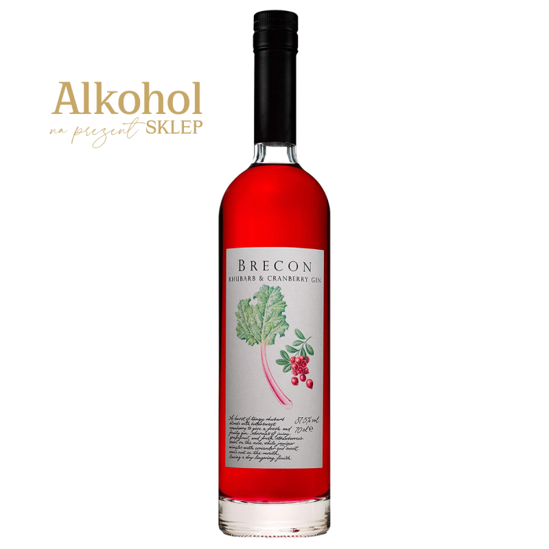 GIN BRECON RHUBARB & CRANBERRY 0.7L