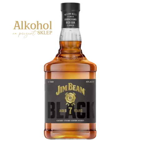 WHISKEY JIM BEAM BLACK 7YO 0.7L