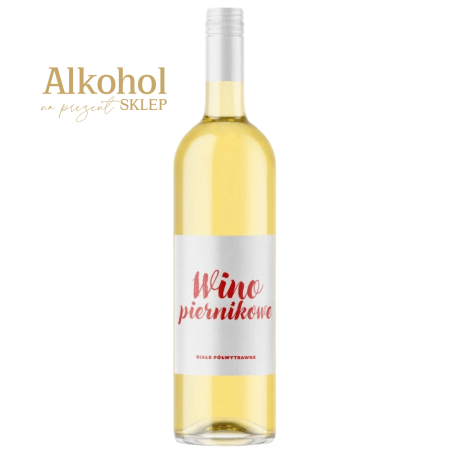 WINO PIERNIKOWE BIAŁE 0.75L