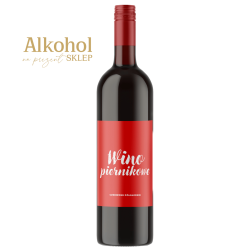 WINO PIERNIKOWE CZERWONE 0.75L