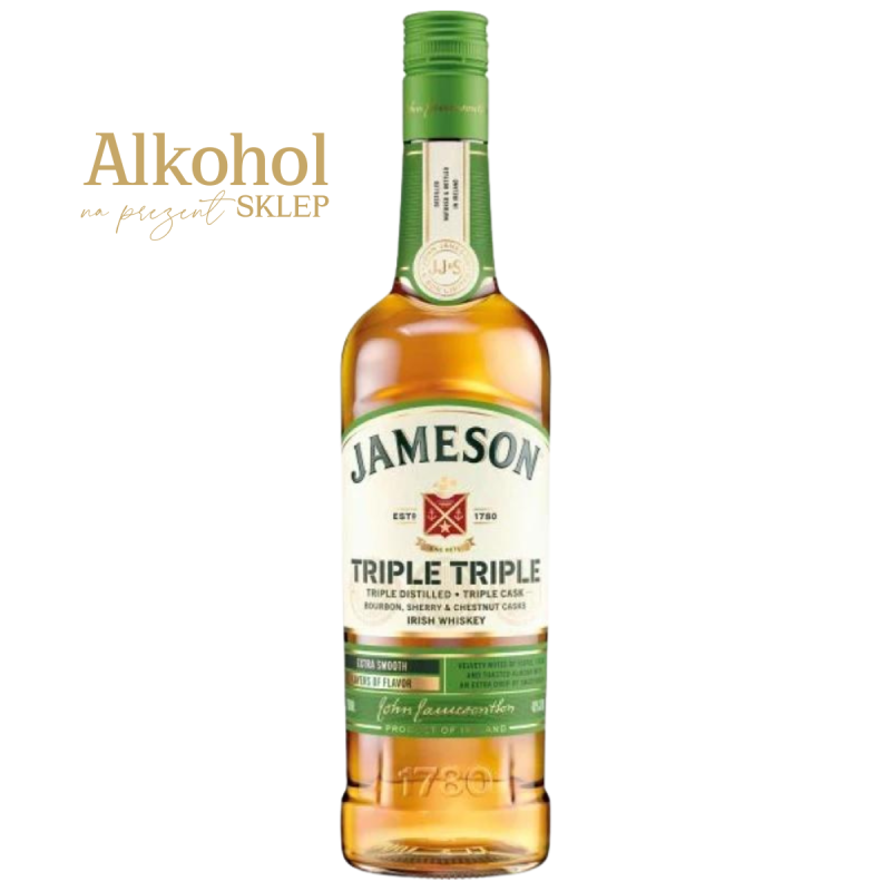 WHISKEY JAMESON TRIPLE TRIPLE 0.7L