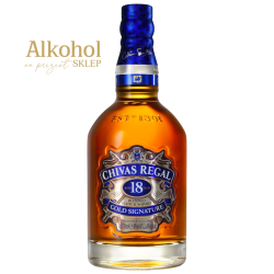 WHISKY CHIVAS REGAL 18YO Z KOLCAMI 0.7L