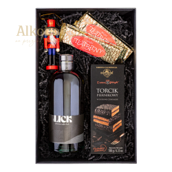 ZESTAW ŚWIĄTECZNY - LIKIER LICK & SŁODYCZE