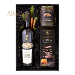 ZESTAW ŚWIĄTECZNY - WINO DAOS & SŁODYCZE