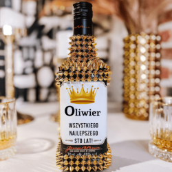 WHISKEY JIM BEAM WHITE LABEL Z KOLCAMI