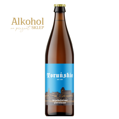 PIWO TORUŃSKIE PIERNIKOWE BEZALKOHOLOWE 0.5L
