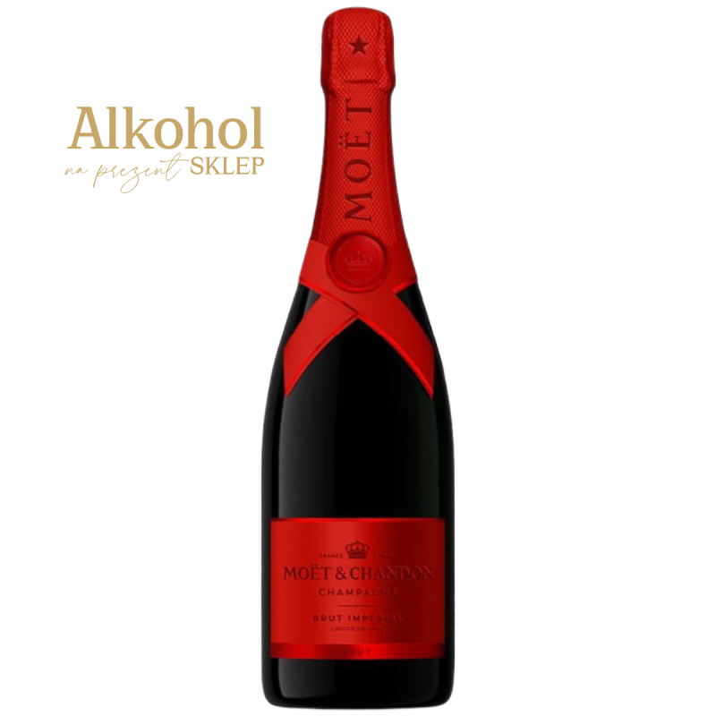 SZAMPAN MOËT & CHANDON BRUT IMPERIAL RED LIMITED EDITION 0.75L