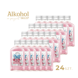 PAKIET MINI WÓDKA LUBELSKA CHILL LYCHEE POP x 24