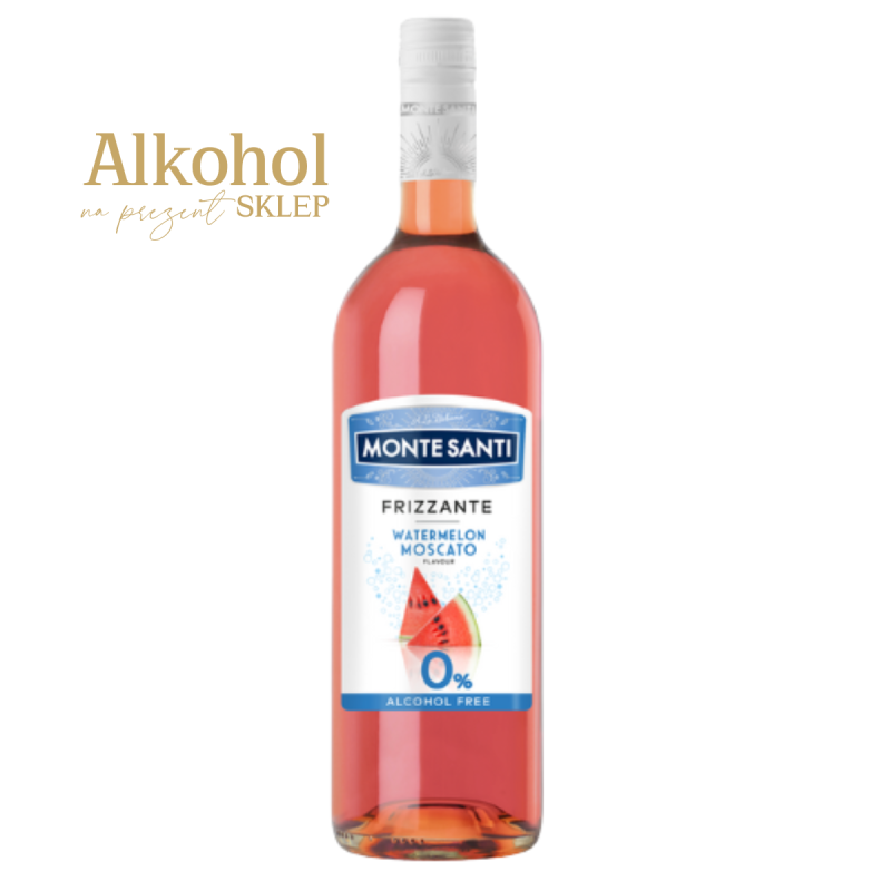 WINO BEZALKHOLOWE MONTE SANTI FRIZZANTE WATERMELON MOSCATO 0,75L