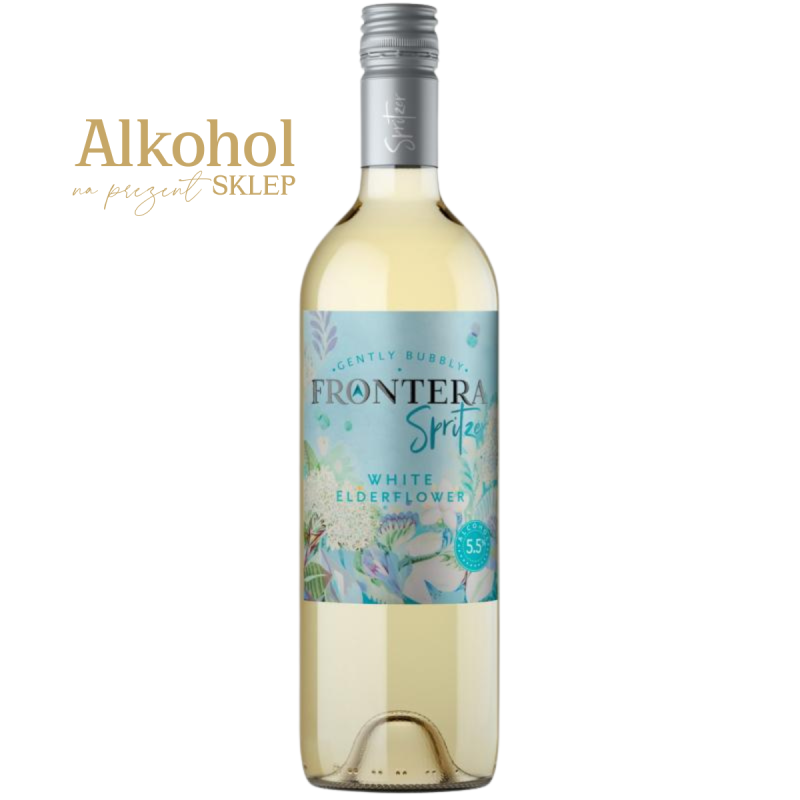 WINO FRONTERA SPRITZER WHITE ELDENFLOWER 0,75L