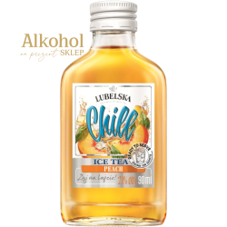 WÓDKA LUBELSKA CHILL ICE TEA PEACH 90ML