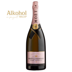 Butelka różowego szampana to idealny pomysł na prezent na urodziny, prezent na Dzień Matki czy prezent na Walentynki