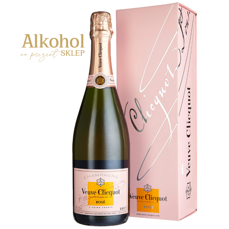 Pierwszy różowy szampan, który powstał z połączenia Veuve Clicquot Brut i czerwonego wina.