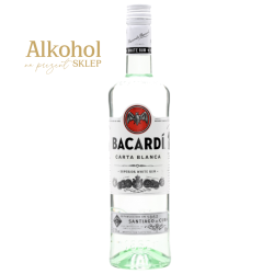 Bacardi Carta Blanca to legendarny biały rum o niezrównanej renomie.