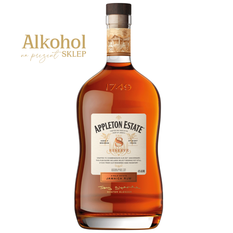 Appleton Estate Reserve 8 Years Old to idealny wybór zarówno do degustacji solo, jak i do tworzenia wyjątkowych koktajli.